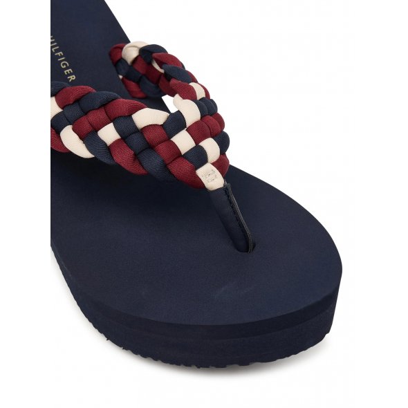 Tommy Hilfiger Γυναικεία Σαγιονάρα FW0FW09198 0GY Μπλε