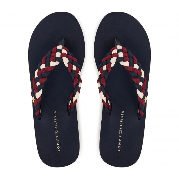 Tommy Hilfiger Γυναικεία Σαγιονάρα FW0FW09198 0GY Μπλε