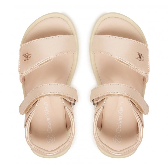 Calvin Klein Παιδικό Πέδιλο Για Κορίτσια V1A2-83241-1372 Ροζ