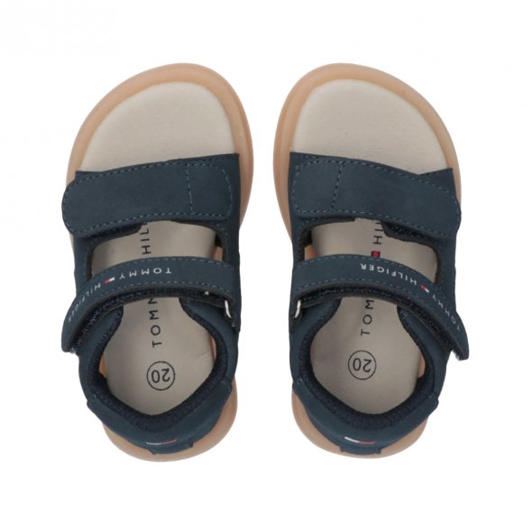 Tommy Hilfiger Kids Πέδιλο Για Αγόρια T1B234382-0315 Μπλε