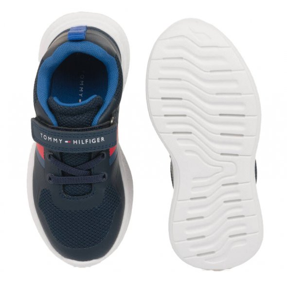 Tommy Hilfiger Παιδικό Sneaker T1X9-34369-1843 Μπλε