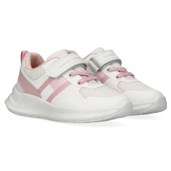 Tommy Hilfiger Παιδικό Sneaker T1A9-34261-1843 Λευκό