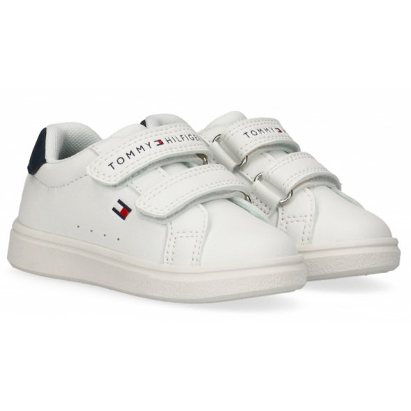 Tommy Hilfiger Παιδικό Sneaker T1X9-34338-1355 Λευκό