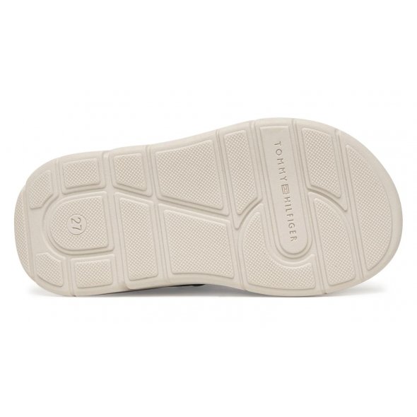 Tommy Hilfiger Kids Velcro Sandal T1B2-34386-1591 Μπλε