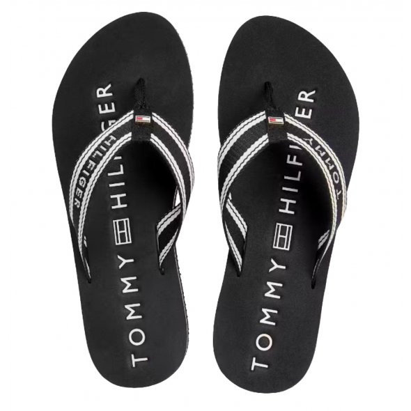 Tommy Hilfiger Γυναικεία Σαγιονάρα FW0FW09193 BDS Μαύρο