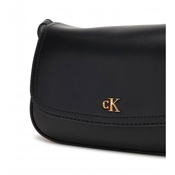 Calvin Klein Γυναικεία Τσάντα Ck Flap Camera Bag LV04F3421G UB1 Μαύρο