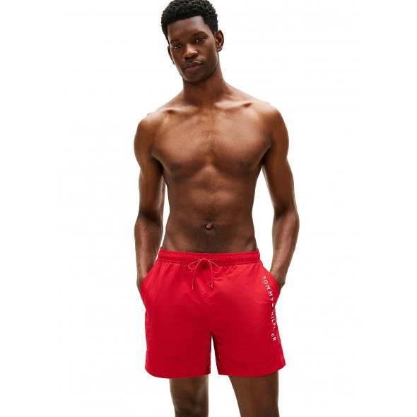 Tommy Hilfiger Ανδρικό Μαγιό UM0UM03748 XLD Κόκκινο