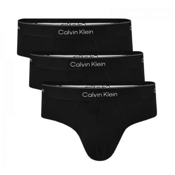 Calvin Klein Underwear Σετ 3 Ανδρικά Σλιπ LV00NB4388 TM6 Μαύρο