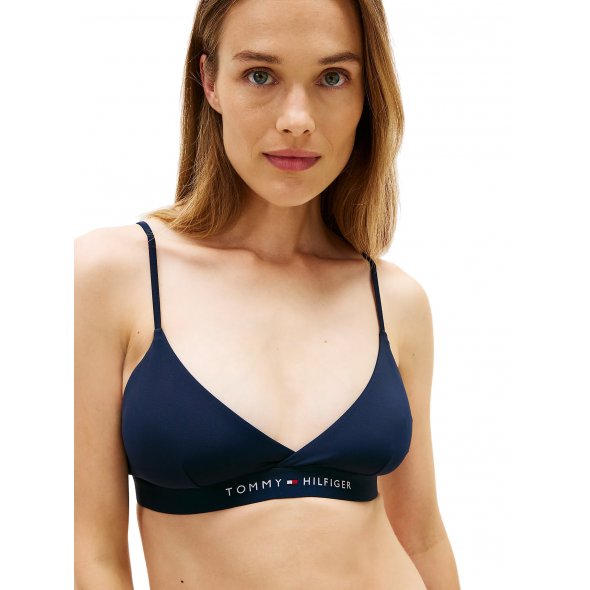Tommy Hilfiger Μπικίνι Πάνω Μέρος UW0UW06361 C1G Μπλε