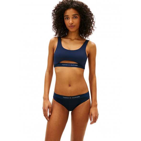 Tommy Hilfiger Μπικίνι Κάτω Μέρος UW0UW06363 C1G Μπλε