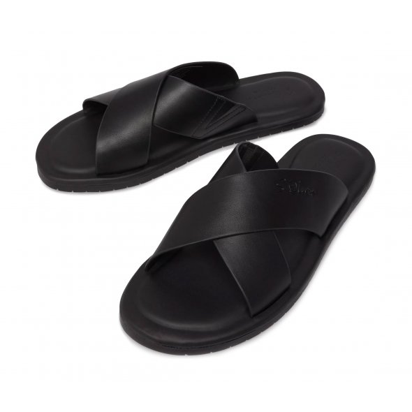 S.Oliver Ανδρική Παντόφλα 2177544 9999 Μαύρο