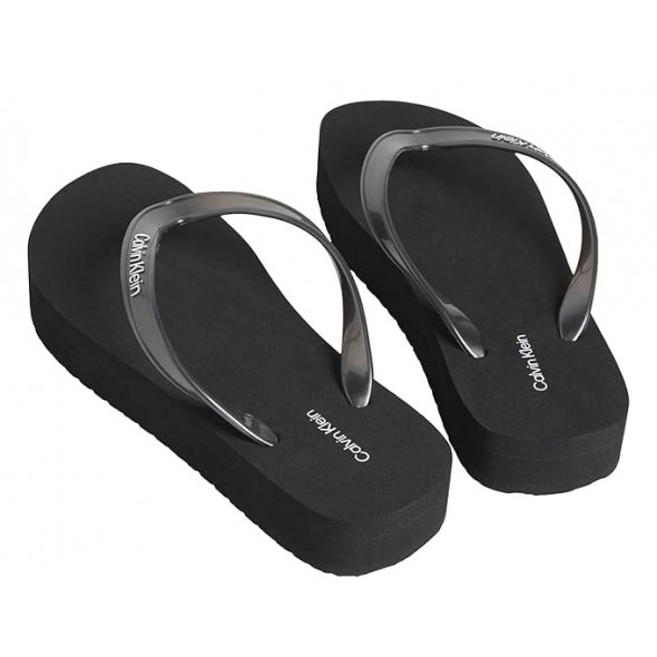 Calvin Klein Flatform Flip Flop HW0HW03120 0GJ Μαύρο