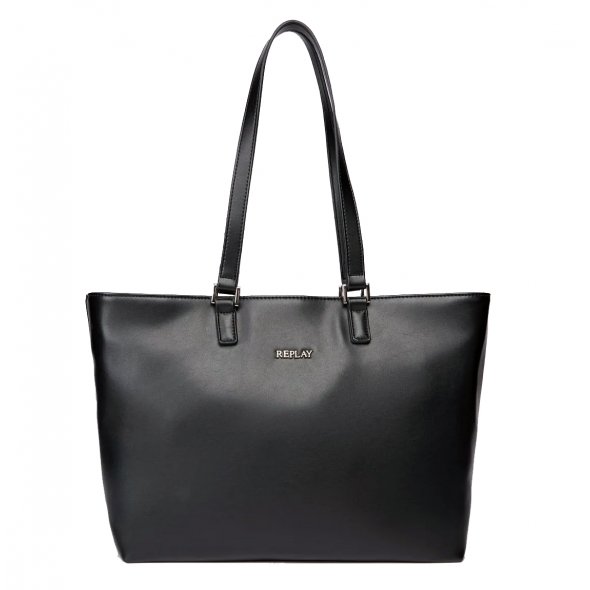 Replay Γυναικεία Τσάντα Shopper FW3333.006 A0420A 0098 Μαύρο