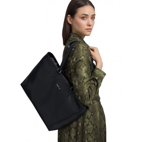 Replay Γυναικεία Τσάντα Shopper FW3333.006 A0420A 0098 Μαύρο