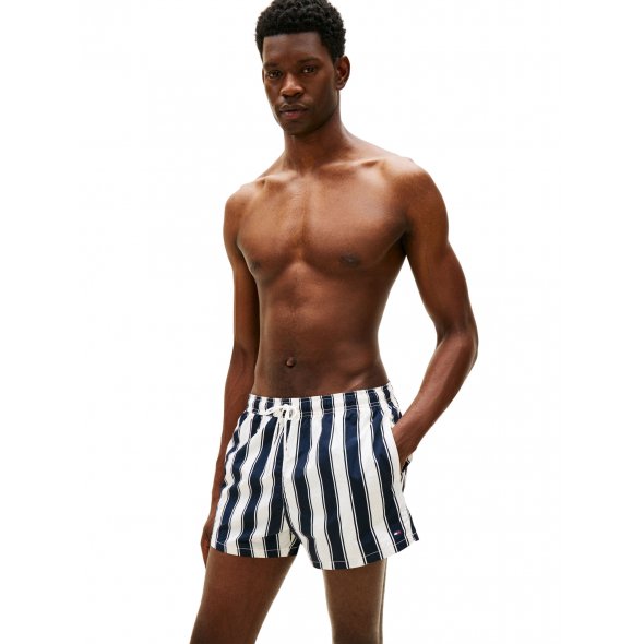 Tommy Hilfiger Ανδρικό Μαγιό UM0UM03742 0IA Μπλε/Λευκό