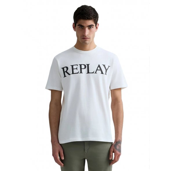 Replay Ανδρικό T-Shirt M3099.000 2660 011 Λευκό