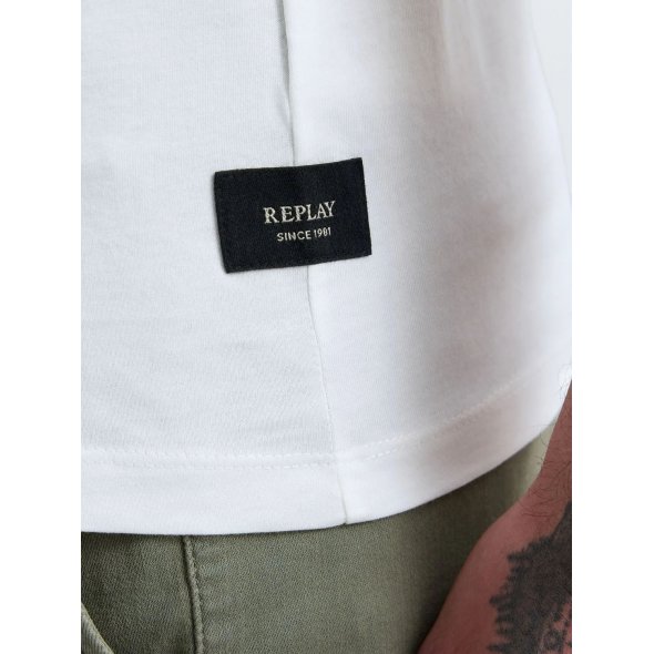 Replay Ανδρικό T-Shirt M3099.000 2660 011 Λευκό