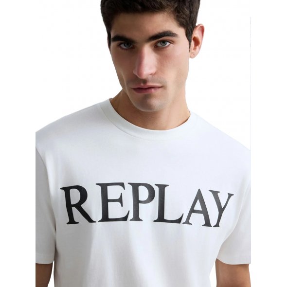 Replay Ανδρικό T-Shirt M3099.000 2660 011 Λευκό