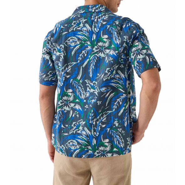 Tommy Hilfiger Ανδρικό Κοντομάνικο Πουκάμισο UM0UM03814 0G5 Μπλε