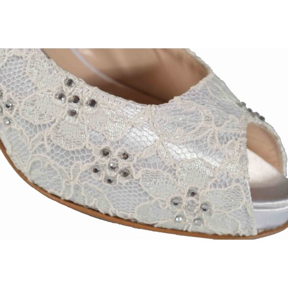 Γυναικεια Νυφικα Παπουτσια  Kiamos Shoes 13840