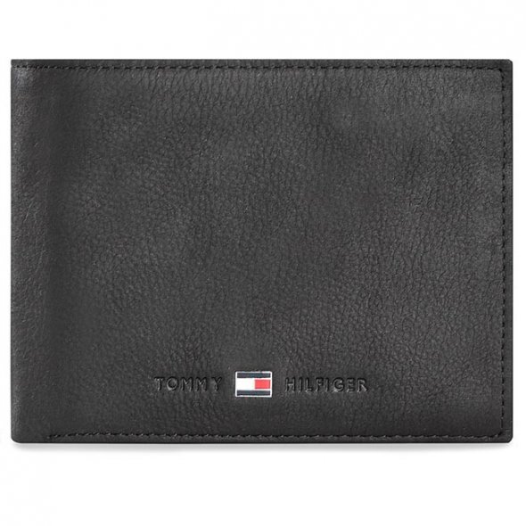 Tommy Hilfiger Johnson CC Flap And Coin Pocket AM0AM00660 002 Black