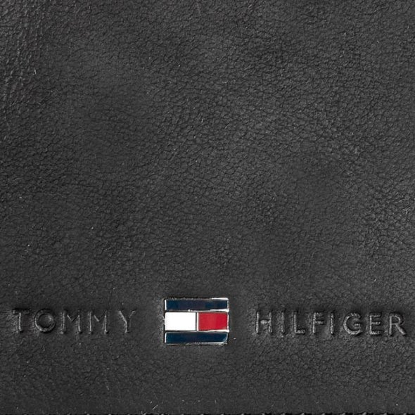 Johnson Mini CC Flap And Coin Pocket Μαυρο