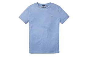 Tommy Hilfiger Boys Basic Cn Knit S/S KB0KB04140 408 Dark Allure Heather