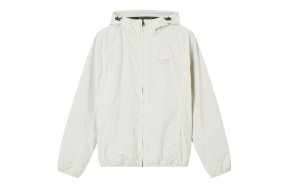 Calvin Klein Hooded Nylon Windbraker J30J320265 ACF Eggshell