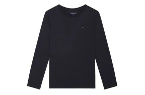 Tommy Hilfiger Boys Basic Cn Knit L/S KB0KB04141s 420 Sky Captain