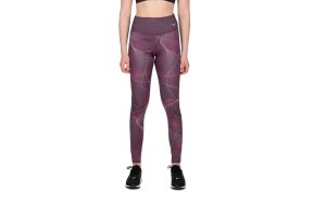 Mizuno Γυναικείο Κολάν Printed Tights J2GB2703 81 Grape Wine