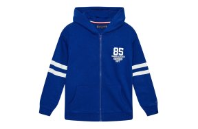 Tommy Hilfiger Collegiate Zip Through KB0KB07962 C7L Bold Blue