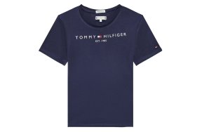 Tommy Hilfiger Essential Tee S/S Girls KG0KG06585 C87 Twilight Navy