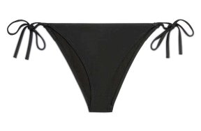 Calvin Klein String SideTie Cheeky Bikini KW0KW01858 BEH Black