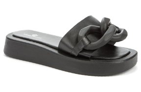 KEDDO London Γυναικείο flat Sandal 837950/01-08E Black