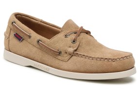 Sebago Docksides Portland Flesh Out 7111PTW 906 Beige Camel