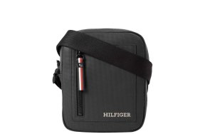 Tommy Hilfiger TH Pique Mini Reporter AM0AM11794 BDS (Μαύρο)