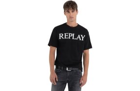 Replay Ανδρικό T-Shirt M6757.000 2660 098 Μαύρο