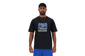 New Balance Ανδρικό T-Shirt Sport Essentials AD MT41593 Μαύρο