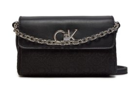 Calvin Klein Γυναικεία Τσάντα Re-Lock Mini Crossbody Bag JCQ K60K612642 0GK Black