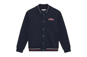 Tommy Hilfiger Kids U Varsity Embroidery Bomber KS0KS00570 DW5 Σκούρο Μπλε
