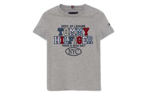 Tommy Hilfiger Kids Παιδικό T-Shirt KB0KB08664s PX9 Γκρι
