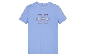 Tommy Hilfiger Kids Print Regular Tee KB0KB09028 C1Z Γαλάζιο