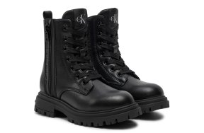 Calvin Klein Lace-Up Bootie V3A5-81018-1355 999 Μαύρο