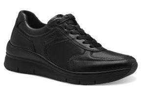 Tamaris Γυναικείο Δερμάτινο Sneaker 1-23764-43 007 Black Uni