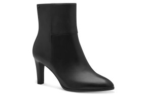 Tamaris Δερμάτινο Μποτάκι 1-25338-43 003 Black Leather