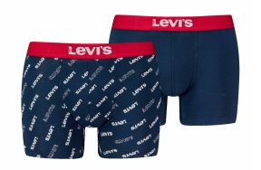 Levi's® Σετ 2 Ανδρικά Εσώρουχα Boxer Brief 701227428 004 Blue/White/Red