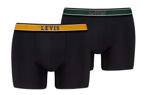 Levi's® Σετ 2 Ανδρικά Εσώρουχα Boxer Brief 701229539 001 Black Combo