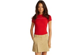 Tommy Hilfiger Γυναικείο T-Shirt DW0DW18398 XME Κόκκινο