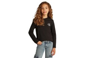 Calvin Klein Παιδική Unisex Μπλούζα IU0IU00677 BEH Μαύρο