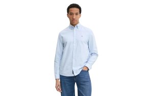 Tommy Hilfiger Ανδρικό Πουκάμισο DM0DM20667 C12 Γαλάζιο